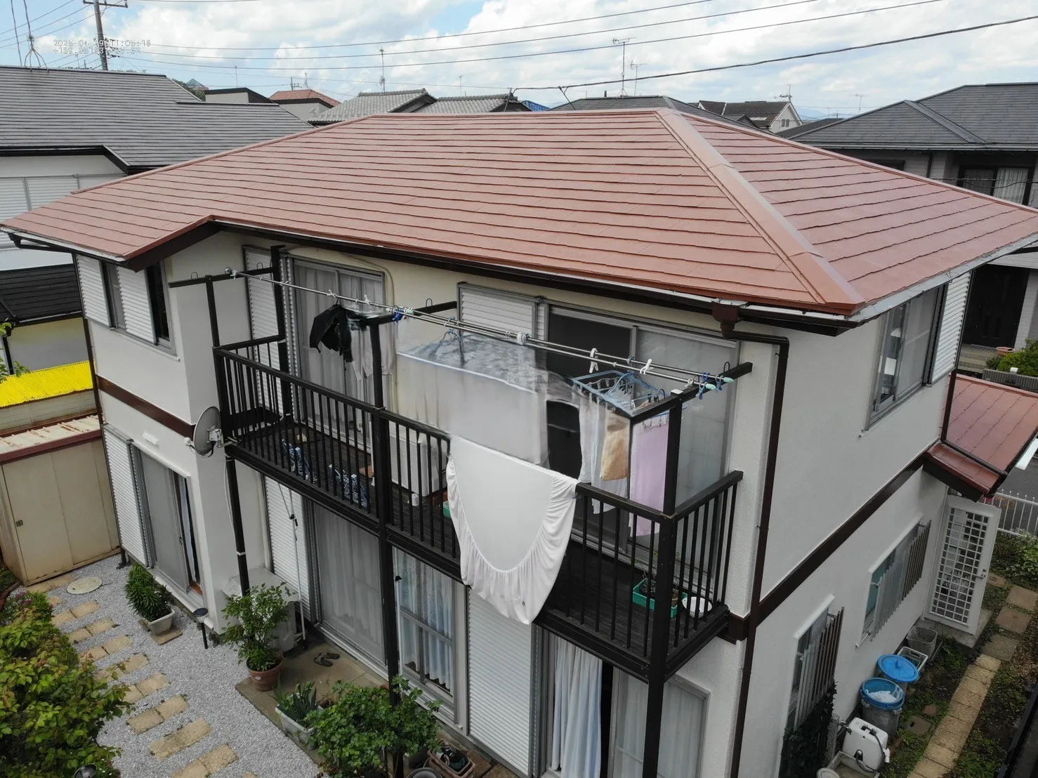 八王子市北野台　I様邸　屋根・外壁塗装及び内装外構工事