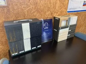 ショールームにて暴露試験開始