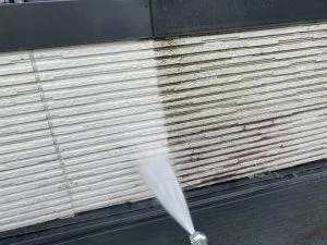 高圧洗浄と下地処理