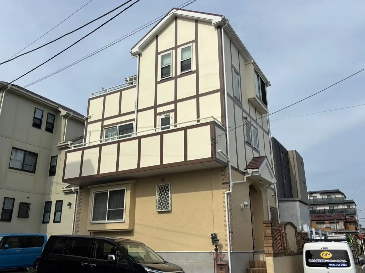 相模原市緑区橋本　Ｅ　様邸　屋根外壁塗装工事