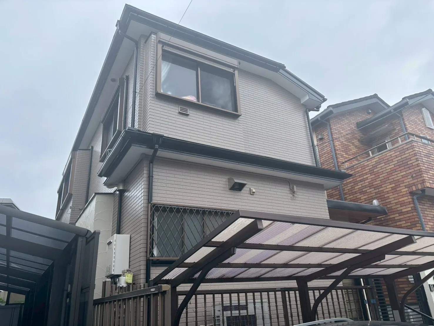 横浜市旭区　Ｓ様邸　屋根外壁塗装工事及び外壁一部張替工事