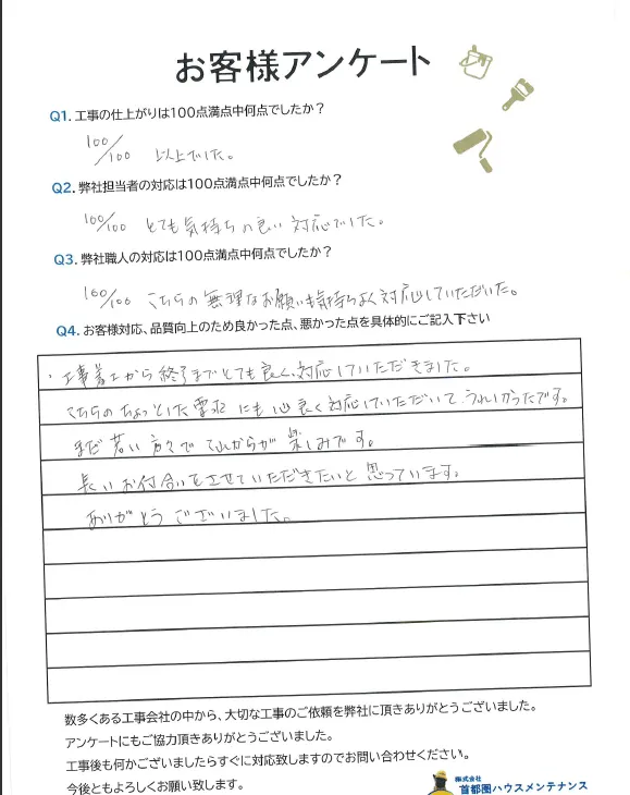 厚木市上萩野　I様