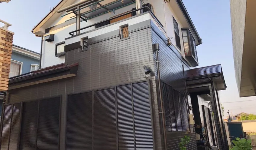 H様邸　屋根外壁塗装、雨樋工事